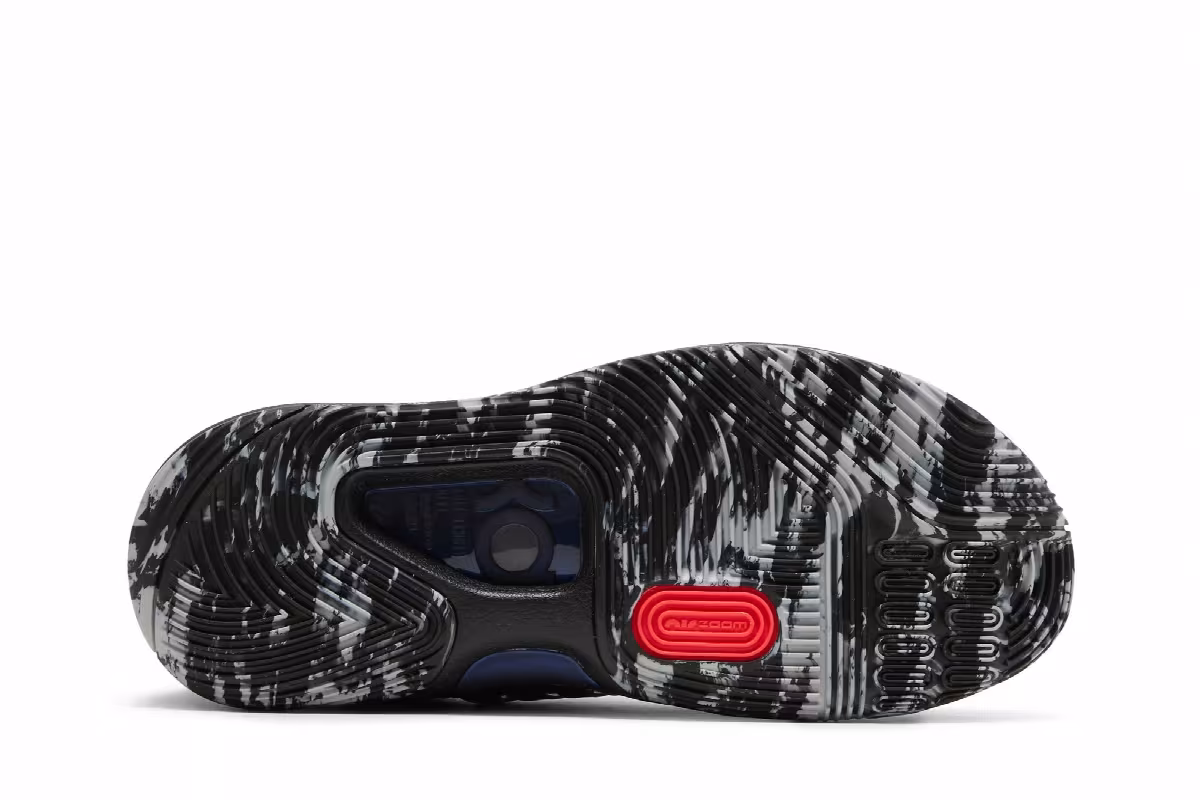 Nike KD 14 Black Laser Crimson, view 5