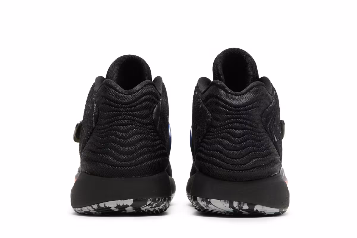 Nike KD 14 Black Laser Crimson, view 7