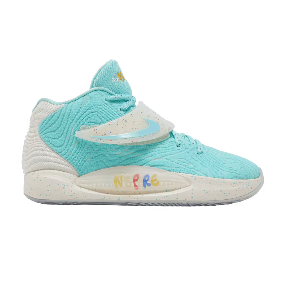 Enspire x Nike KD 14 Friends & Family - Aurora Green
