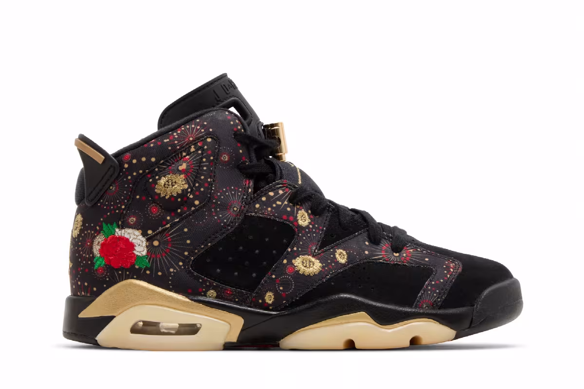 Air Jordan 6 BG Chinese New Year, CNY, view 2