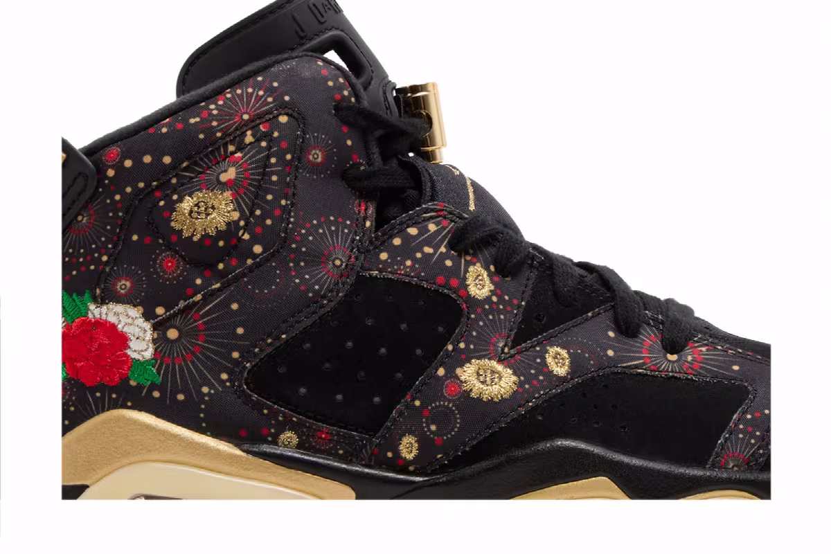 Air Jordan 6 BG Chinese New Year, CNY, view 3