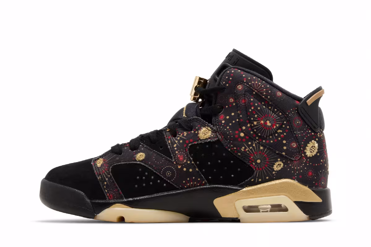 Air Jordan 6 BG Chinese New Year, CNY, view 4