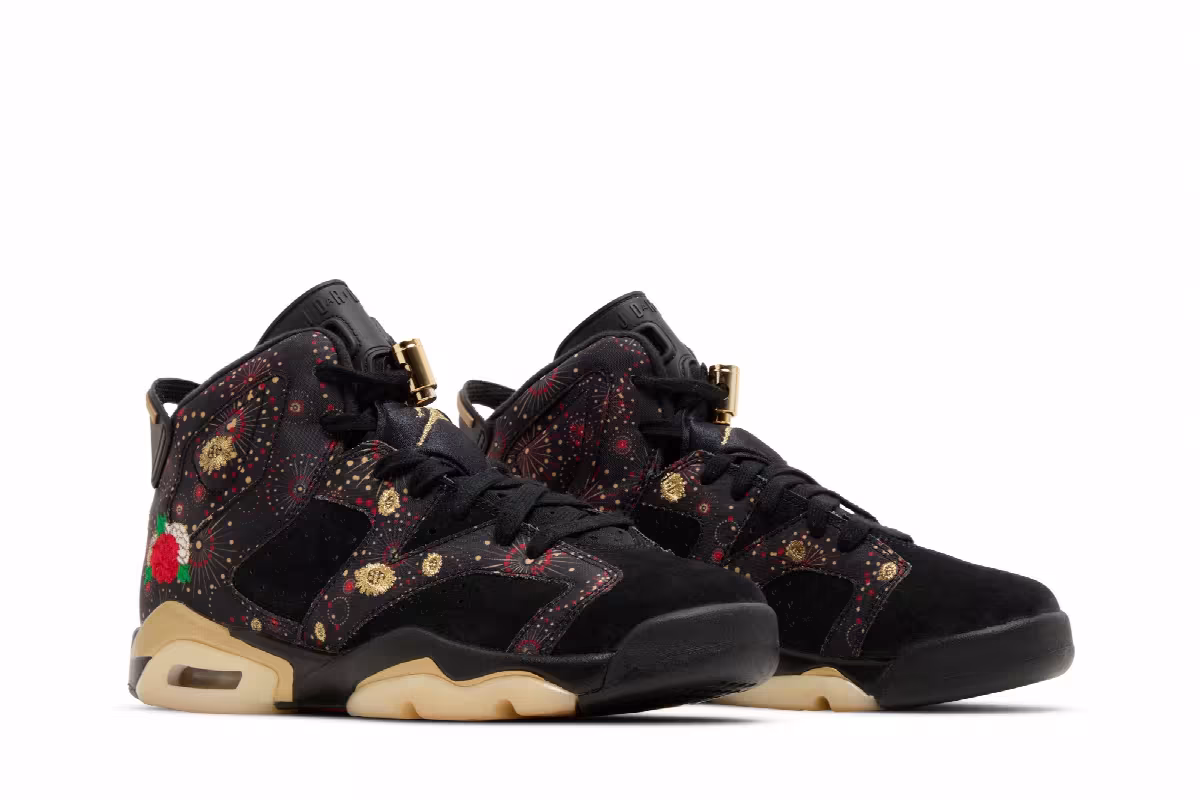 Air Jordan 6 BG Chinese New Year, CNY, view 9