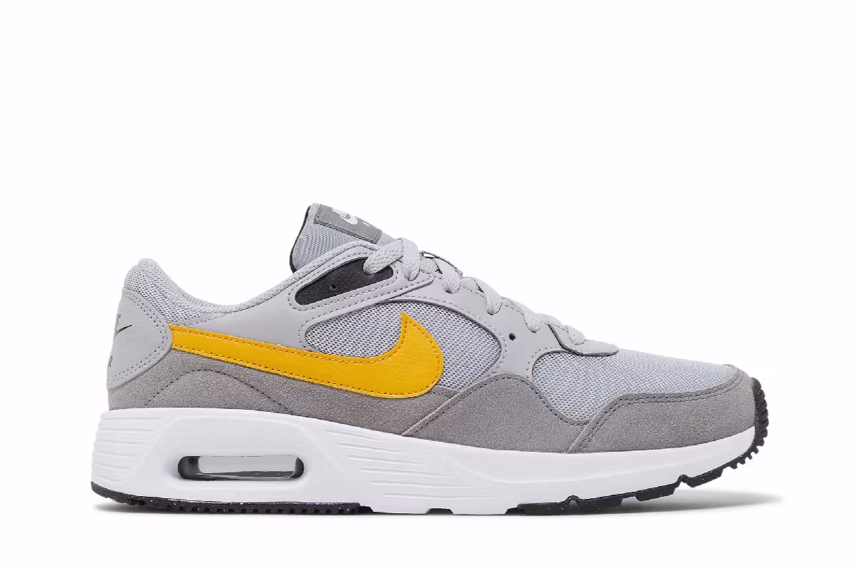 Nike Air Max SC Wolf Grey Yellow Ochre, view 2