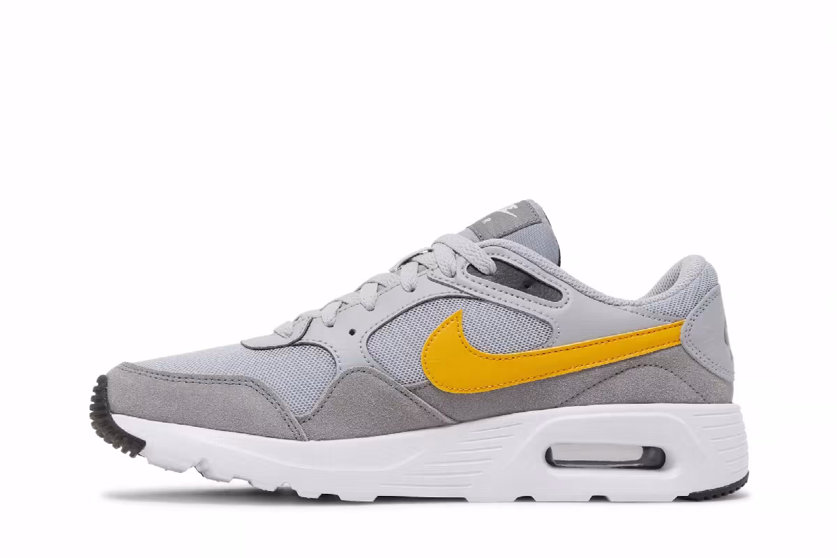 Nike Air Max SC Wolf Grey Yellow Ochre, view 4