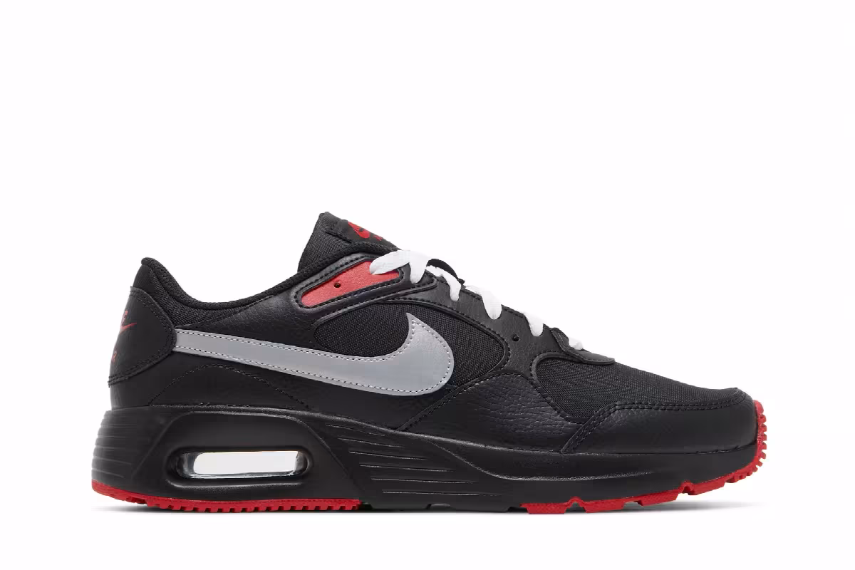 Nike Air Max SC Black Sport Red, view 2