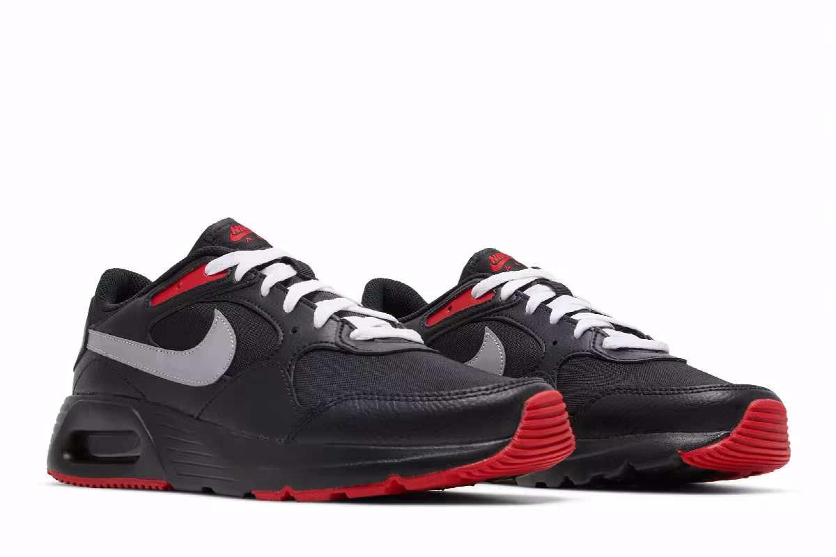 Nike Air Max SC Black Sport Red, view 9