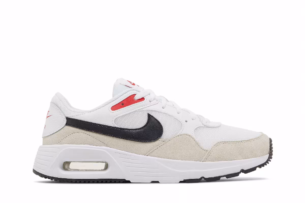 Nike Air Max SC White University Red, view 2