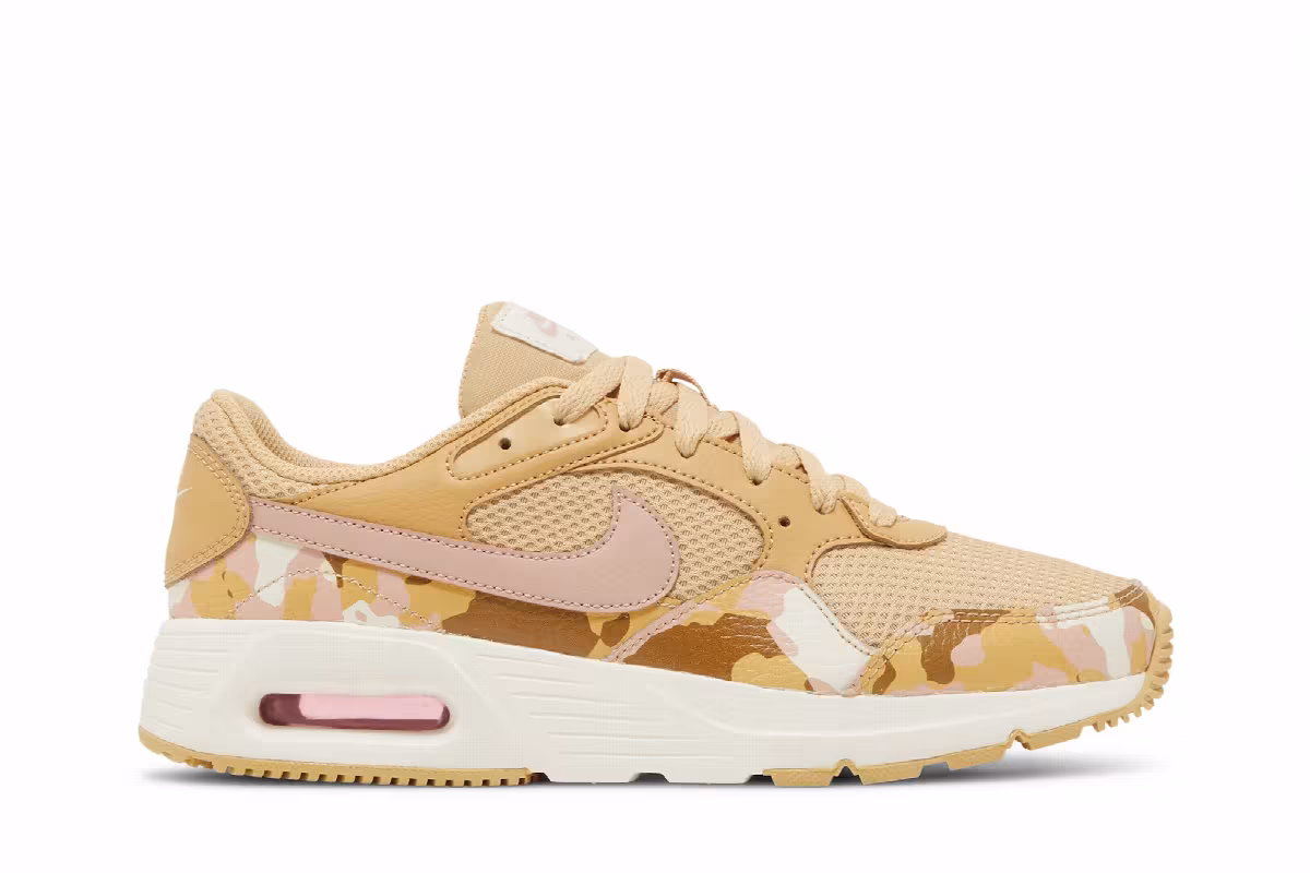 Nike Women's Air Max SC Sesame Pink Camo, view 2