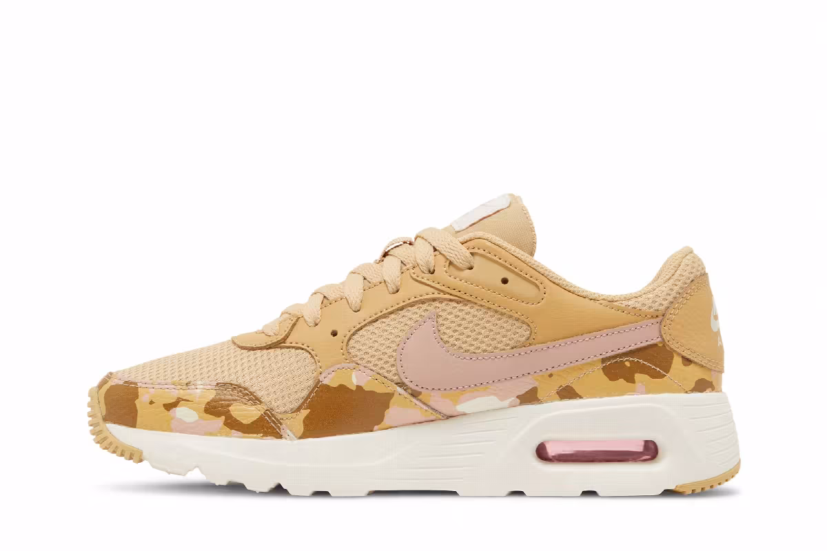 Nike Women's Air Max SC Sesame Pink Camo, view 4