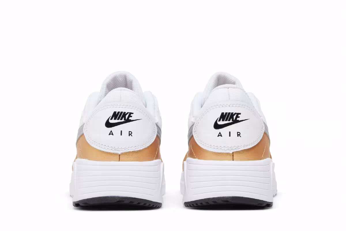 Nike Women's Air Max SC White Metallic Gold, view 7