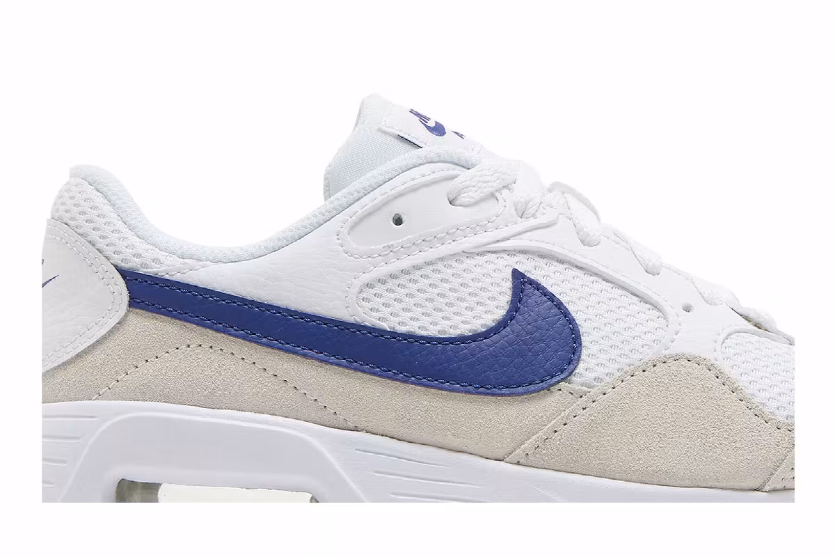 Nike Women's Air Max SC White Deep Royal Blue, view 3