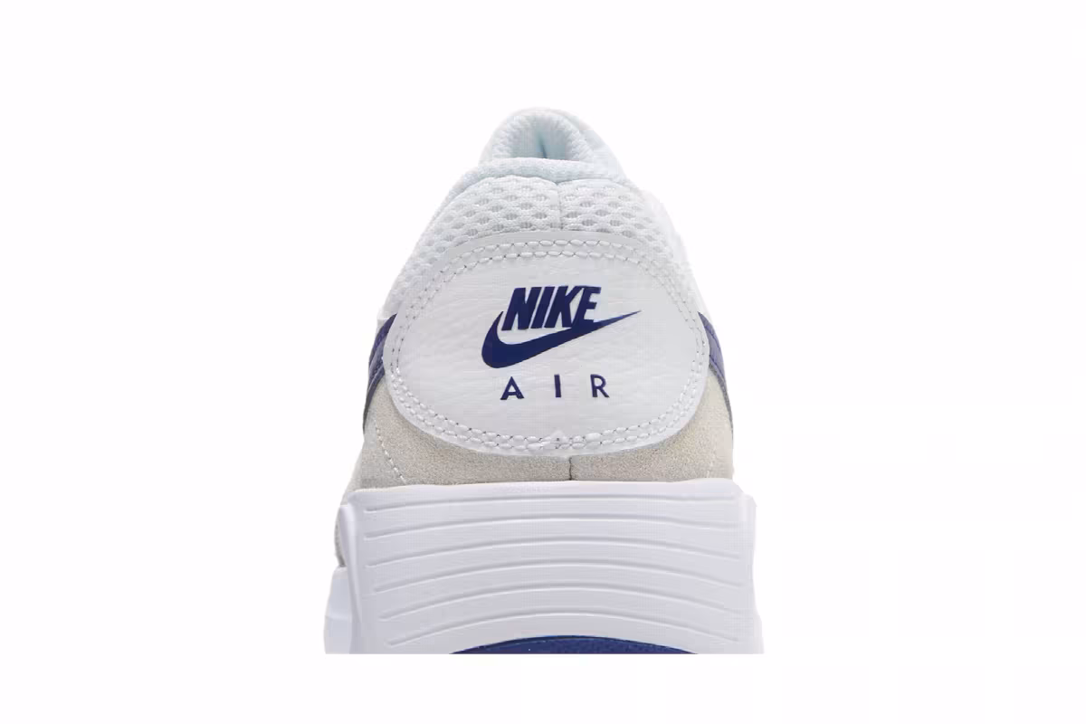Nike Women's Air Max SC White Deep Royal Blue, view 8