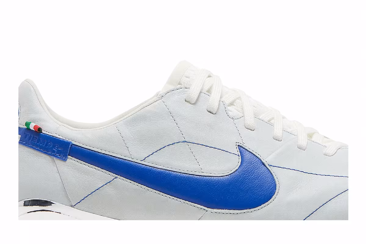 Nike Tiempo Legend 9 Elite FG Made in Italy White Game Royal, view 3
