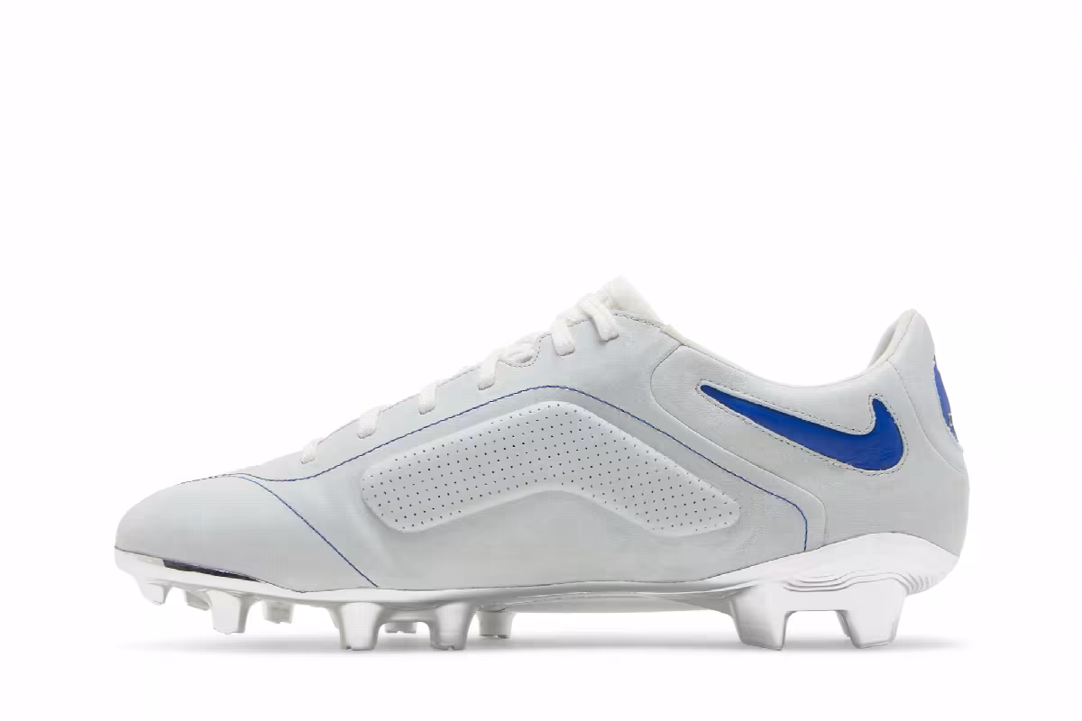 Nike Tiempo Legend 9 Elite FG Made in Italy White Game Royal, view 4