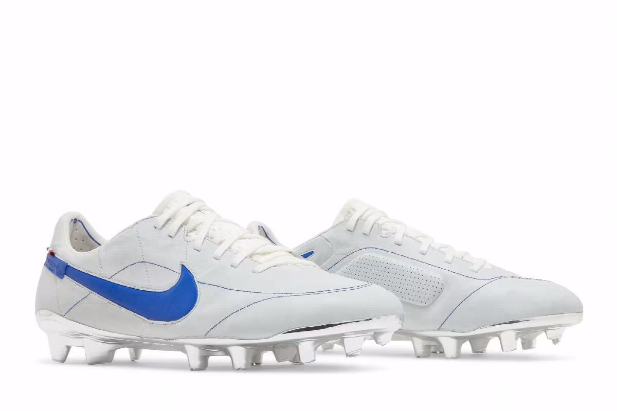 Nike Tiempo Legend 9 Elite FG Made in Italy White Game Royal, view 9