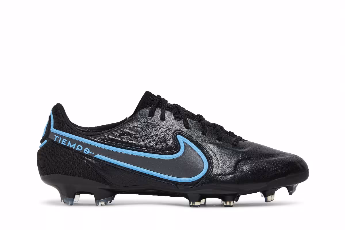 Nike Tiempo Legend 9 Elite FG Black Blue Hero, view 2