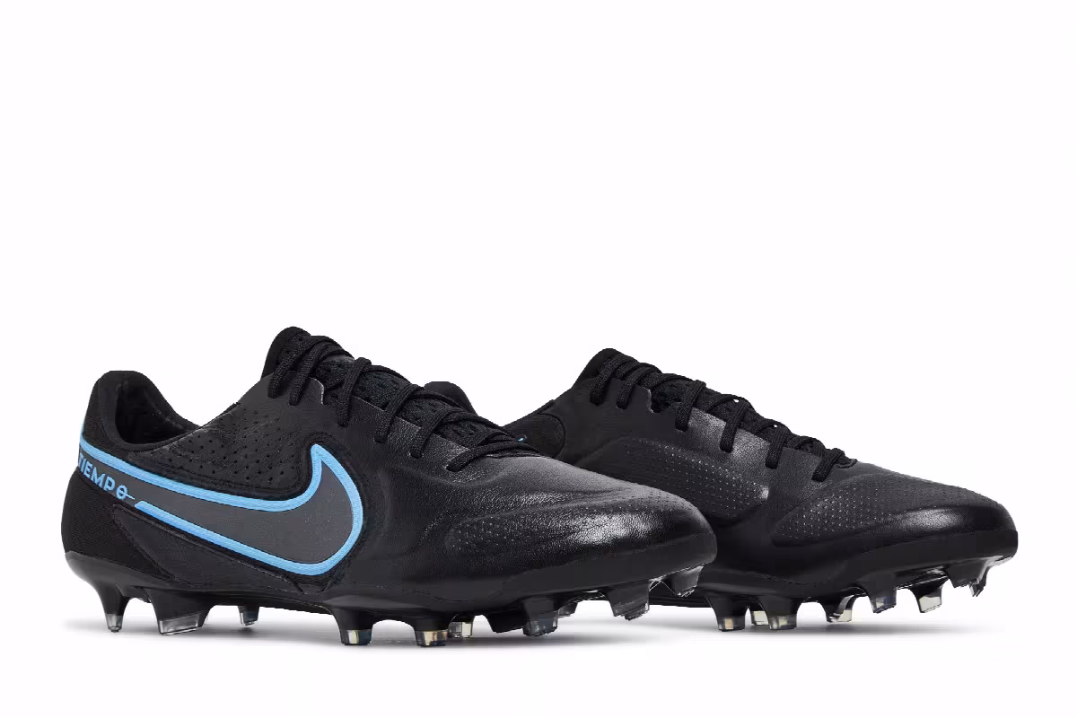 Nike Tiempo Legend 9 Elite FG Black Blue Hero, view 9