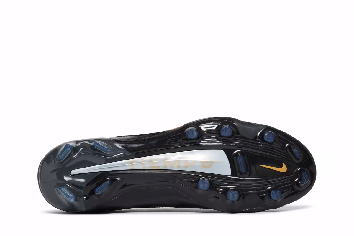 Nike Tiempo Legend 9 Elite FG Black Metallic Gold, view 5