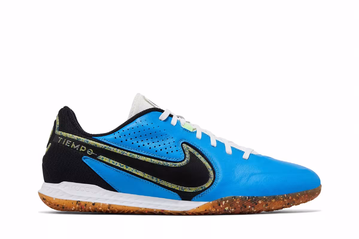 Nike React Tiempo Legend 9 Pro IC Light Photo Blue Gum, view 2