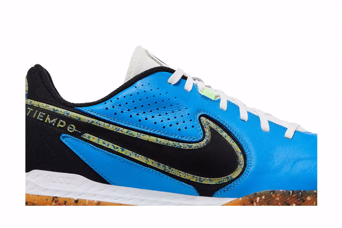 Nike React Tiempo Legend 9 Pro IC Light Photo Blue Gum, view 3