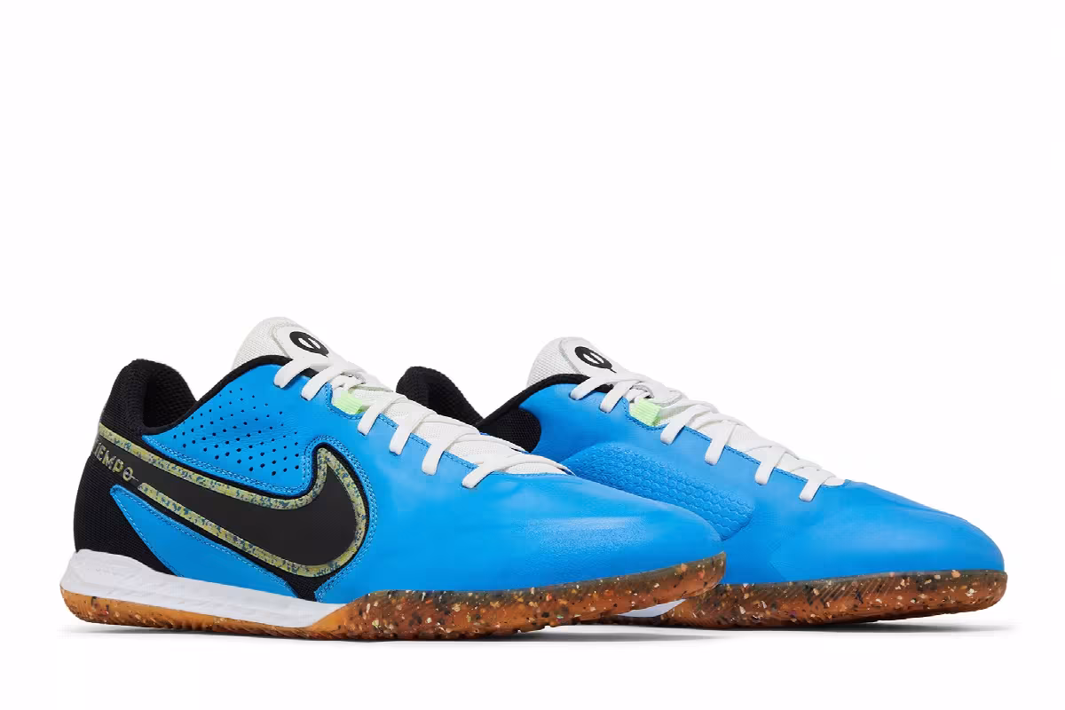 Nike React Tiempo Legend 9 Pro IC Light Photo Blue Gum, view 9