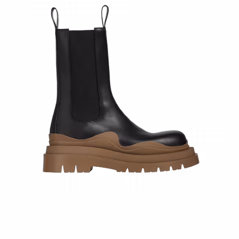 Bottega Veneta Tire Boot 'Black Jute'