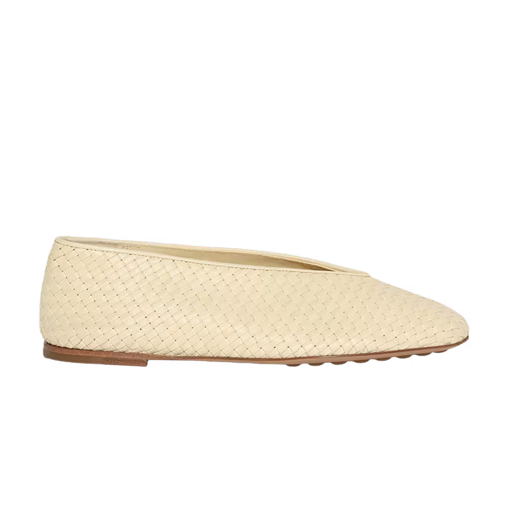 Bottega Veneta Women's Ballerina Flat Camomile