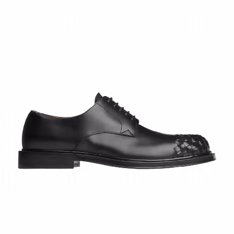Bottega Veneta James Lace-Up Shoe 'Black'