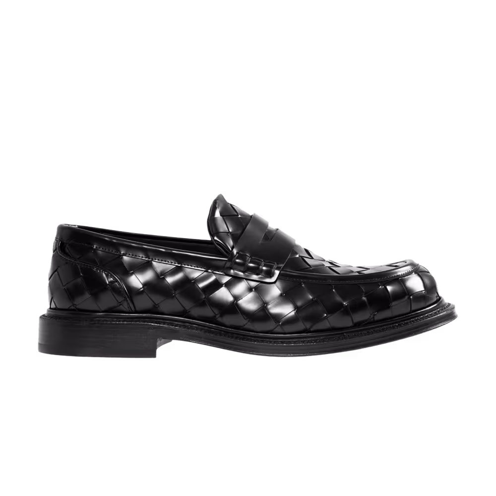 Bottega Veneta James Lace Up Black