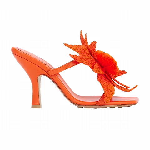 Bottega Veneta Wmns Adam Sandal 'New Orange'