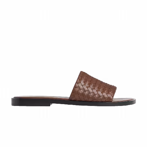 Bottega Veneta Elio Mule 'Dark Brown'