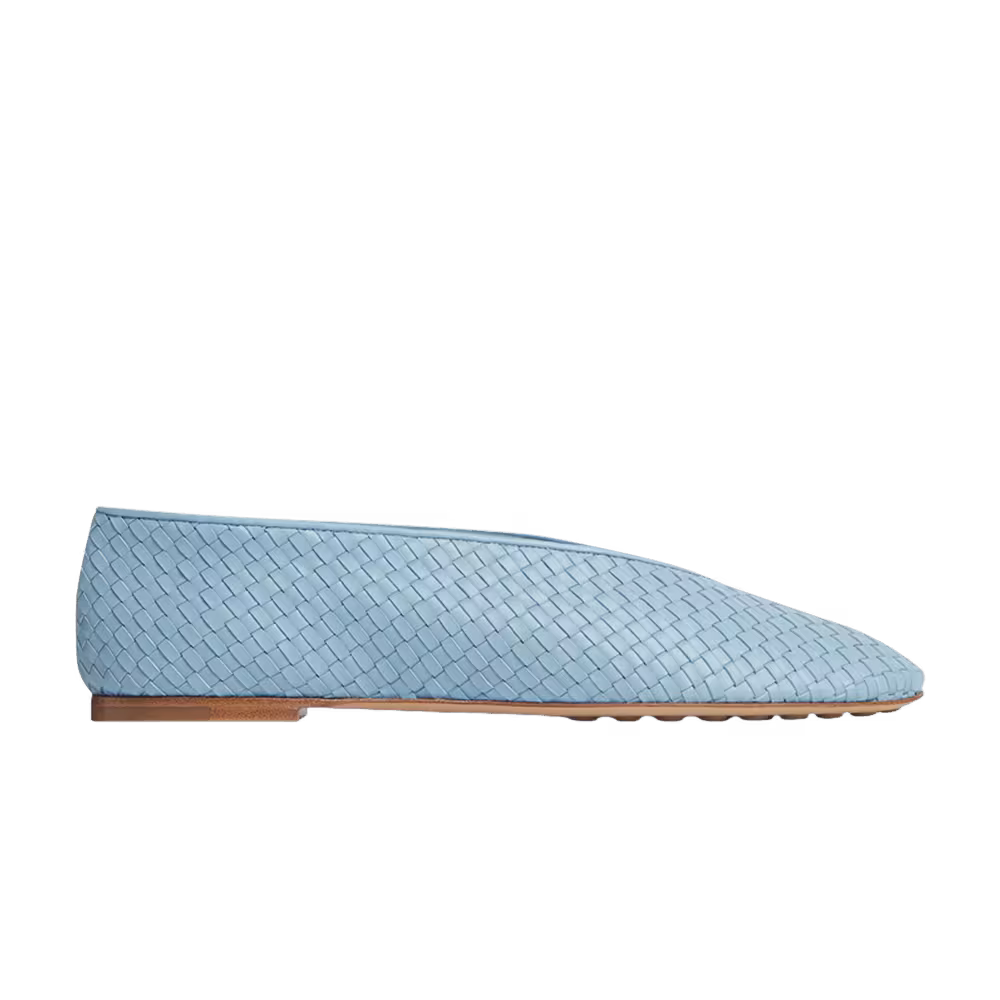 Bottega Veneta Women's Ballerina Flat New Ice