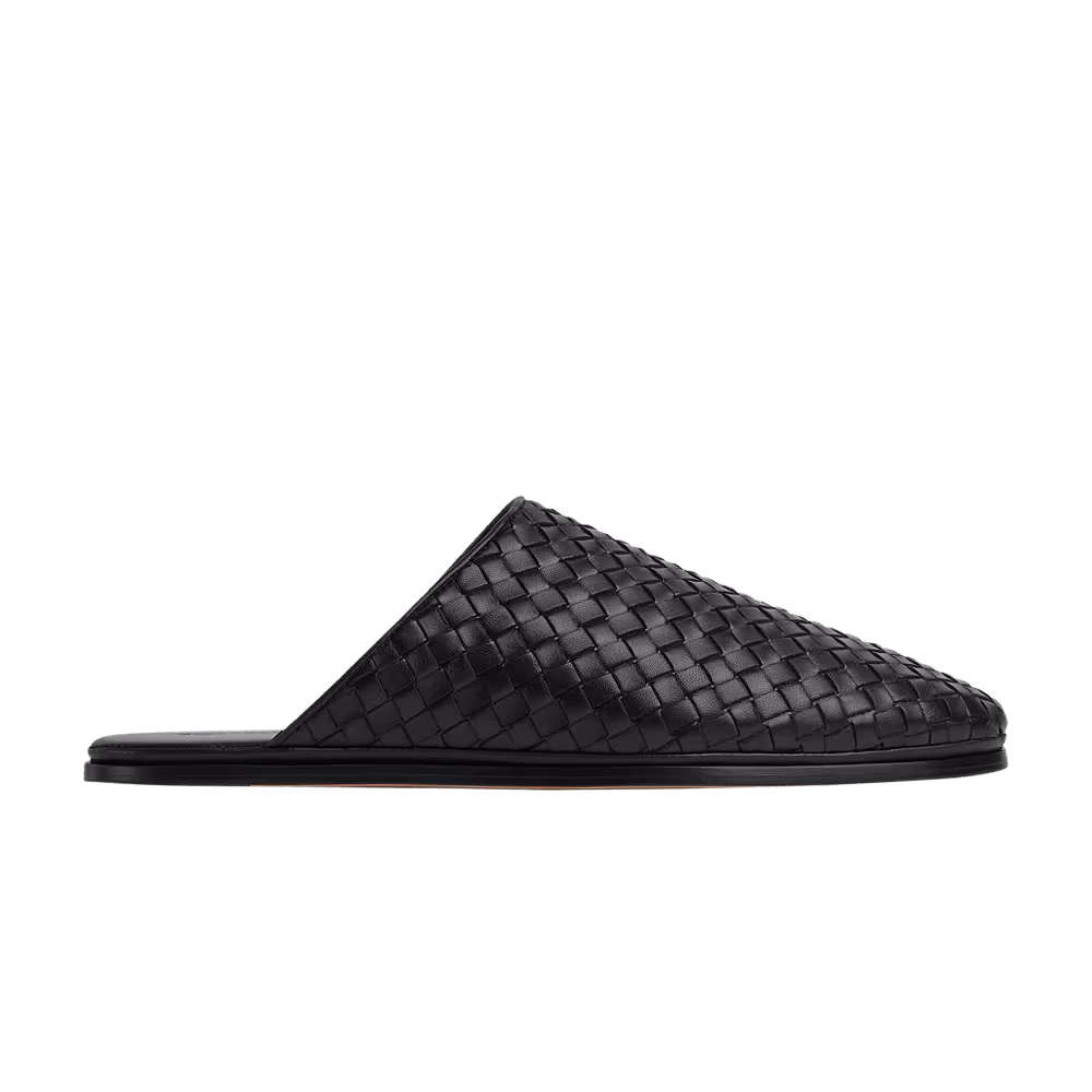 Bottega Veneta Women's Leather Slipper Black