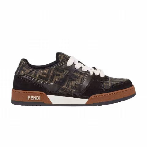 Fendi Match 'FF Jacquard - Brown Black'