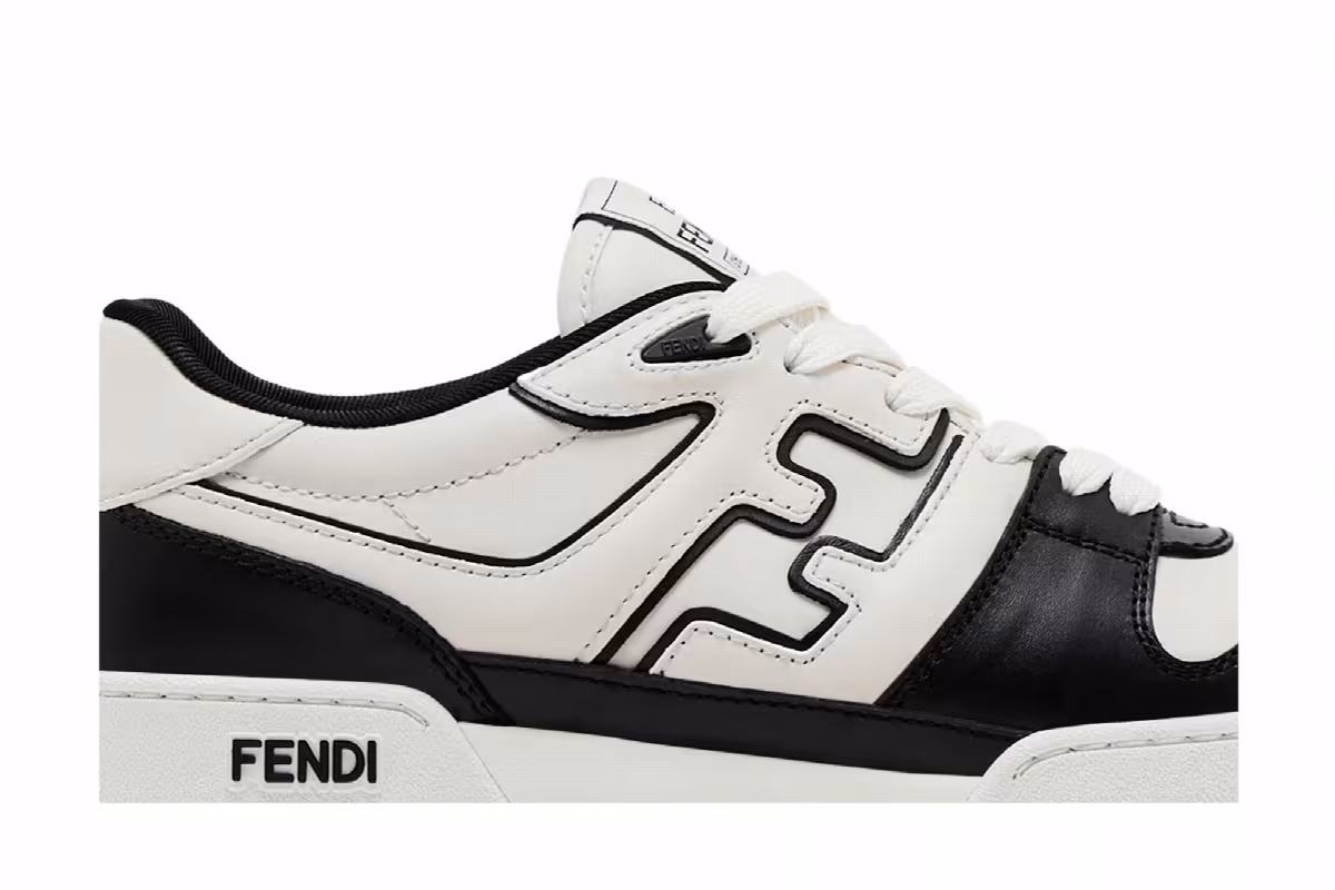 Fendi Match White Black, view 3