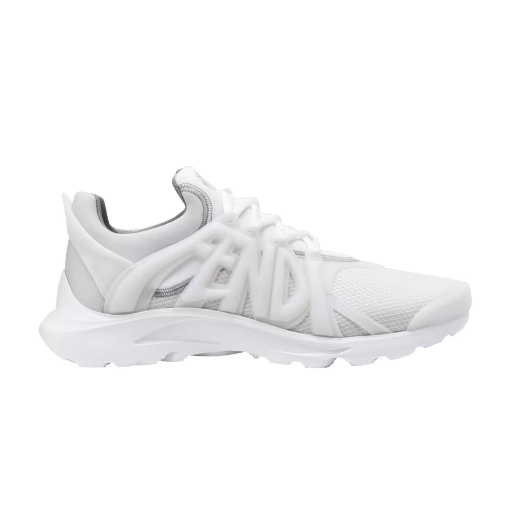 Fendi Tag Sneaker White