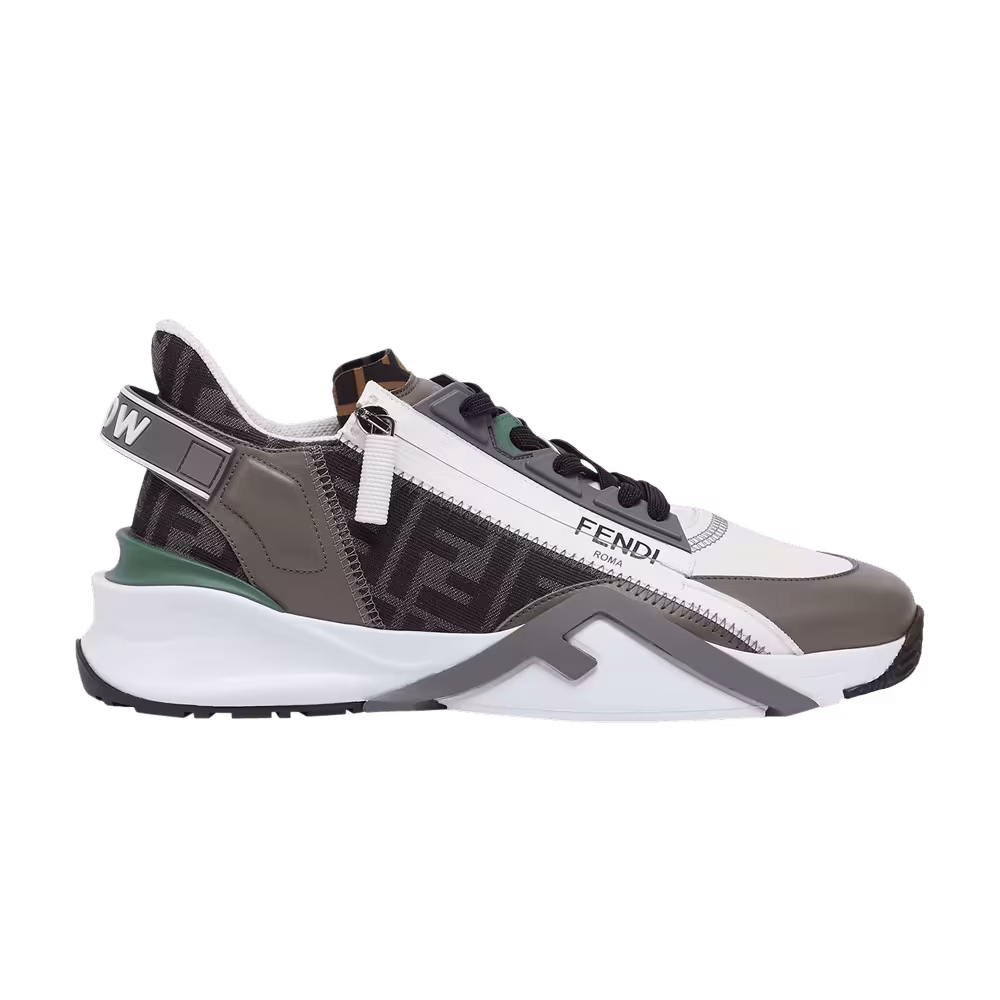 Fendi Flow Slip-On Grey Green