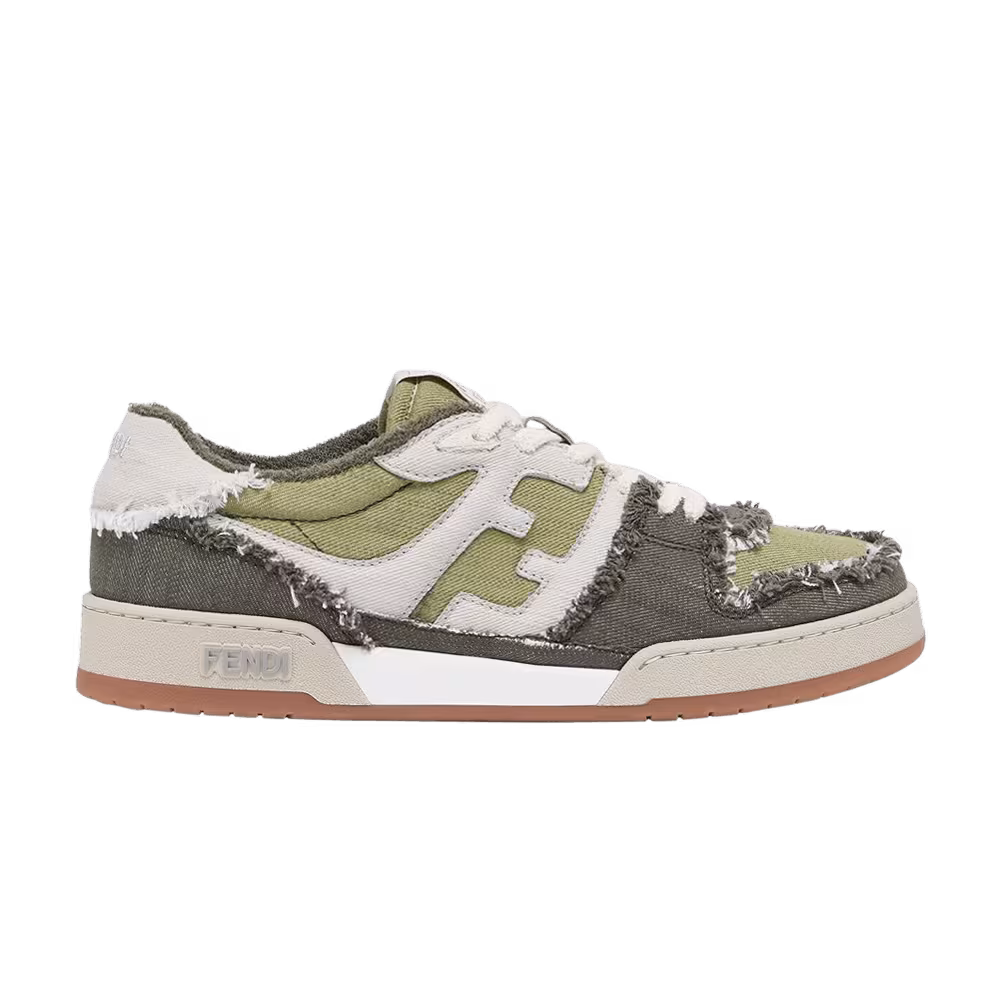 Fendi Match Green Denim