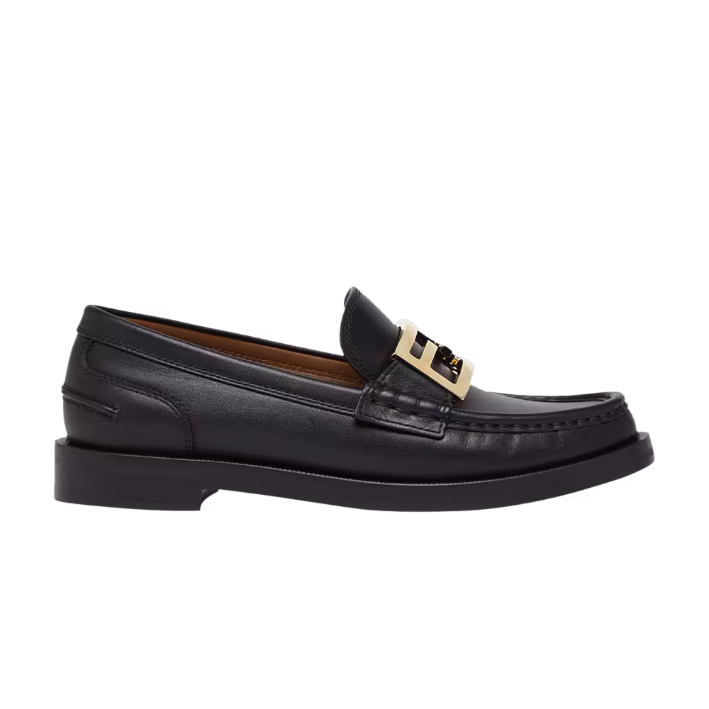 Fendi Women's Baguette Loafer Black