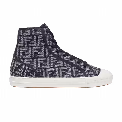 Fendi FF Motif Domino High 'Blue Denim'