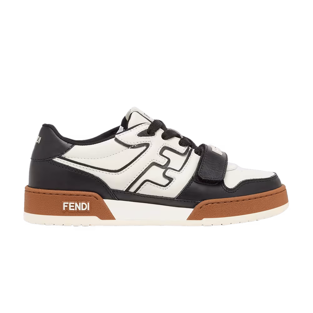 Fendi Women's Match White Black Brown