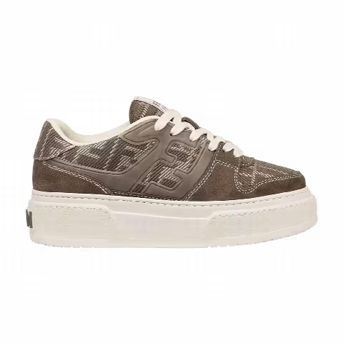 Fendi Wmns Match Platform 'FF Motif - Taupe'