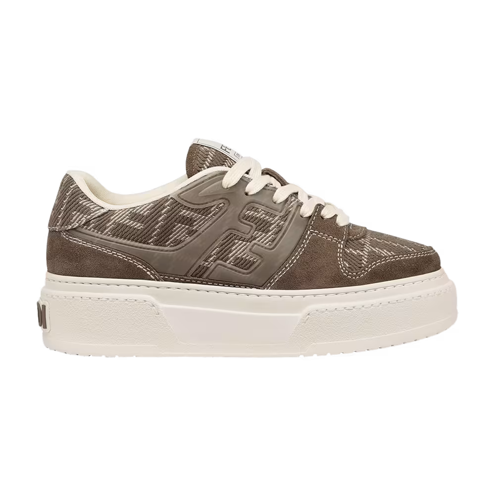 Fendi Women's Match Platform FF Motif - Taupe