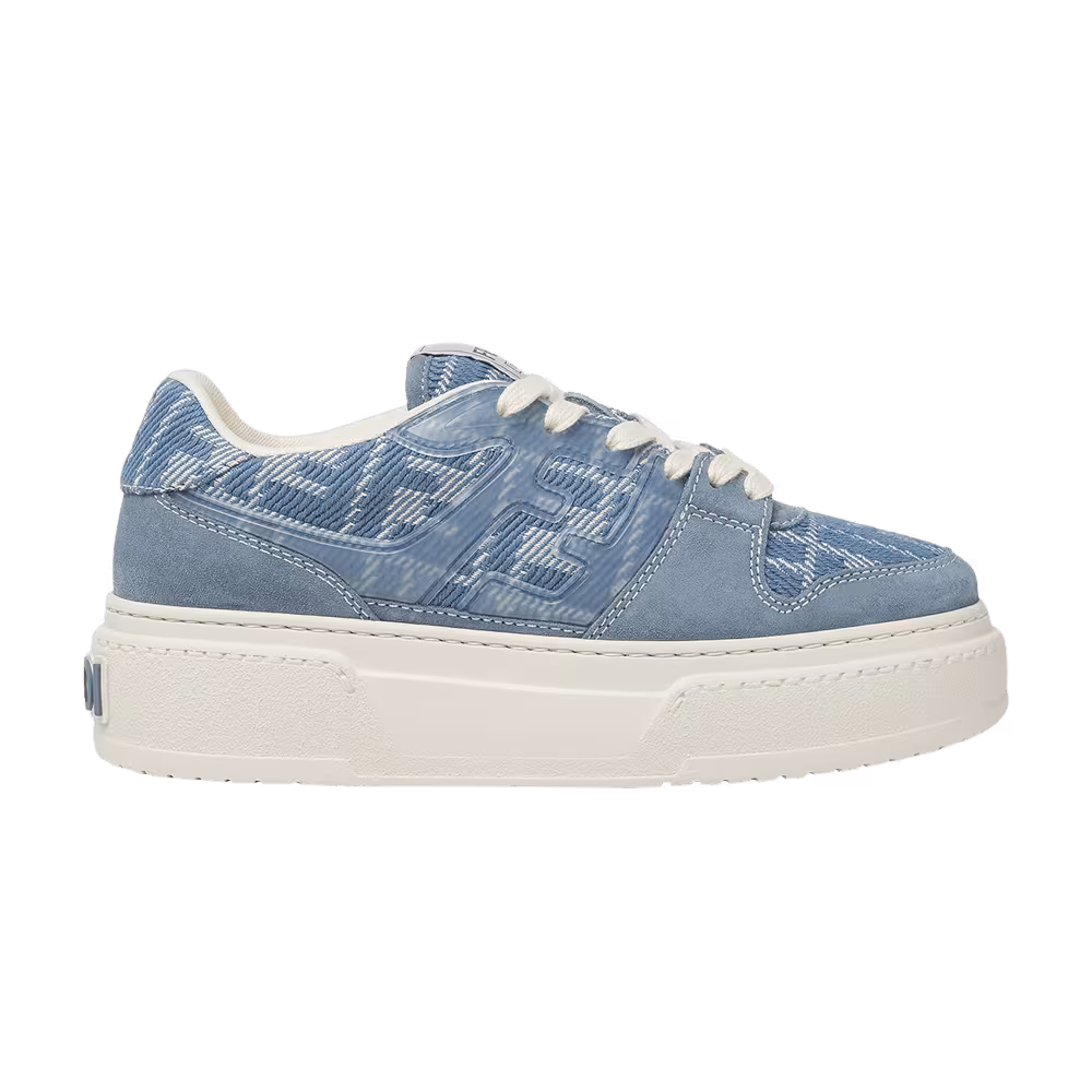 Fendi Women's Match Platform FF Motif - Light Blue