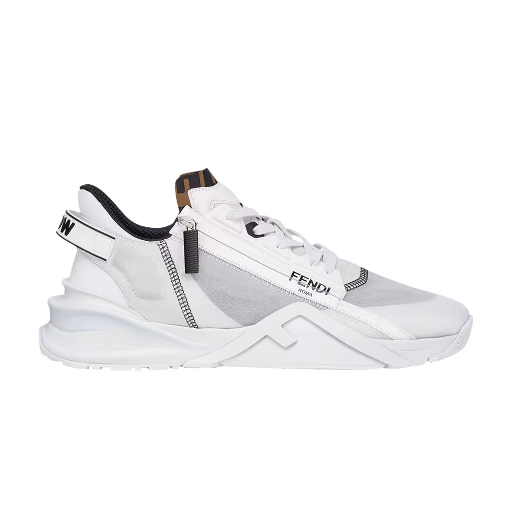 Fendi Flow Slip-On White