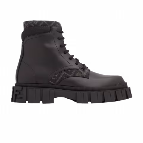 Fendi Force Lace-Up Boot 'Black'