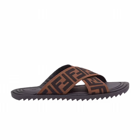 Fendi Slides 'Brown'