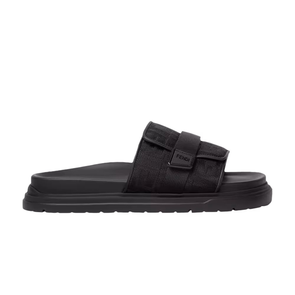 Fendi Chunky Slide Black