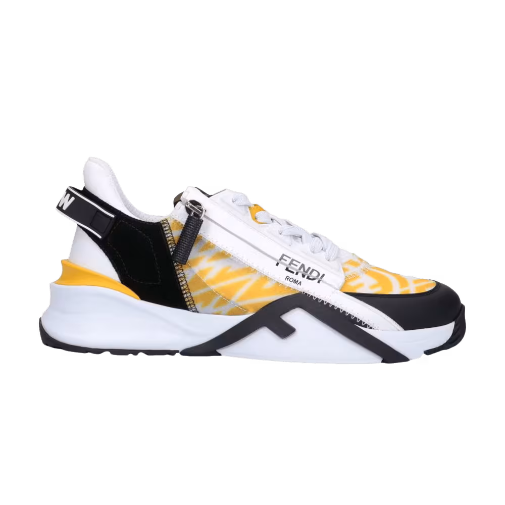 Fendi Women's Flow FF Motif Low Yellow